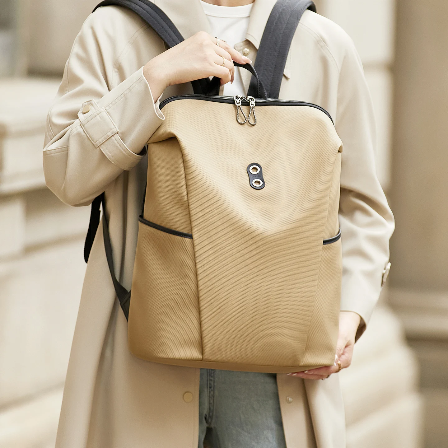 

Лимитированный оксфордский женский эстетический рюкзак, большой вместительный роскошный дизайнерский рюкзак для девочек, женские дорожные рюкзаки, легкий вес-SC2159