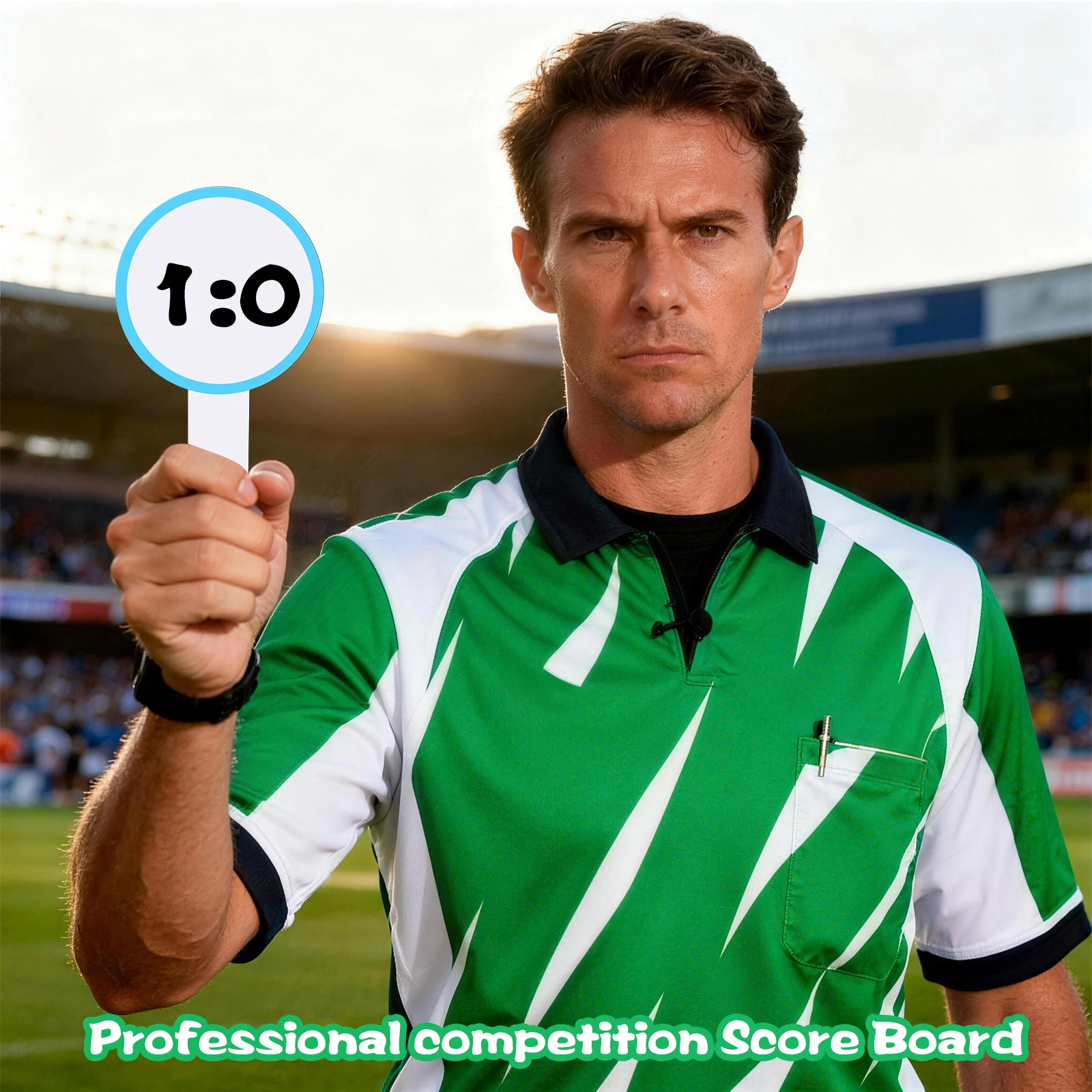 6pcs Single Side Writable Scoreboards Handheld Dry Erase Paddle Boards For Auctions Judging Voting Mini Whiteboards