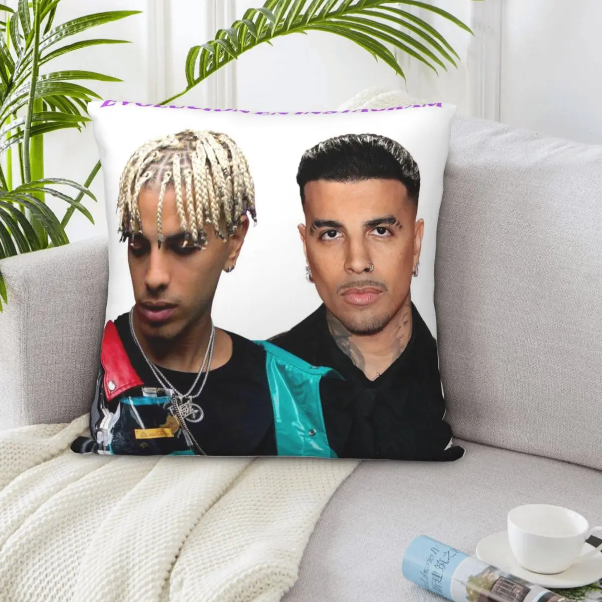 

Rauw Alejandro 02444 Cushions Home Decor Cushion Cover Dakimakura Pillow Case Pillow Cover