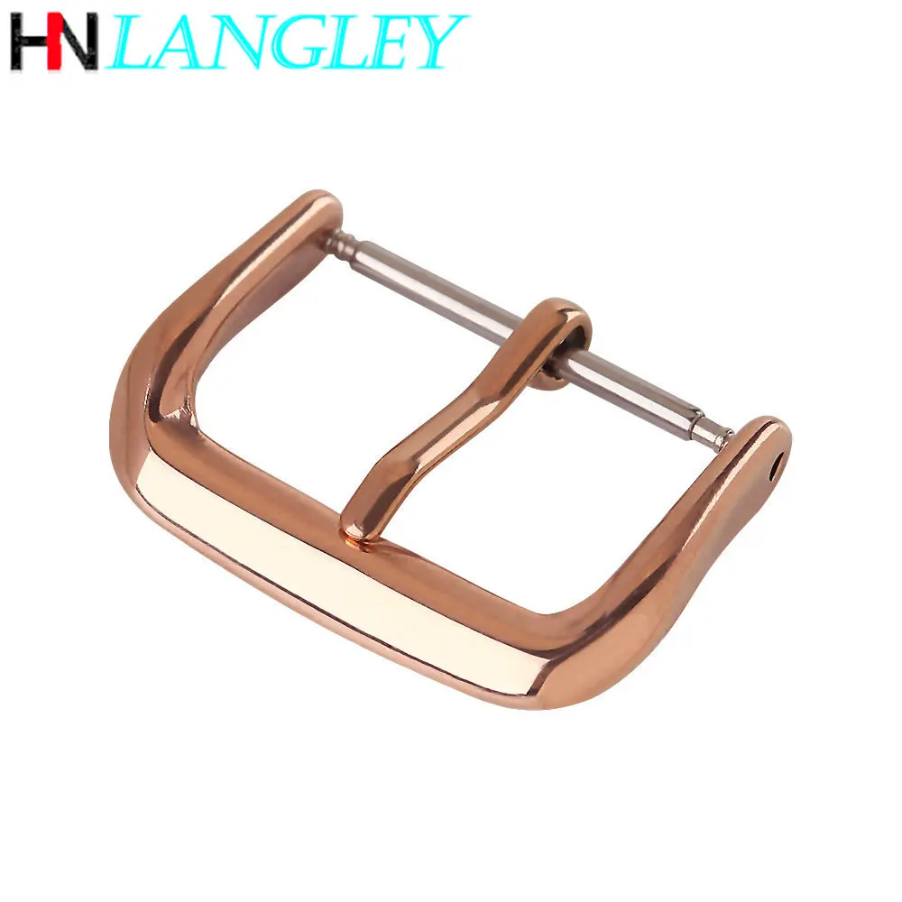 316L Stainless Steel Watch Pin Buckle 8/10/12/14/16/18/20mm/22mm Leather Watch Band Strap Clasp Accessories Metal Watch Button