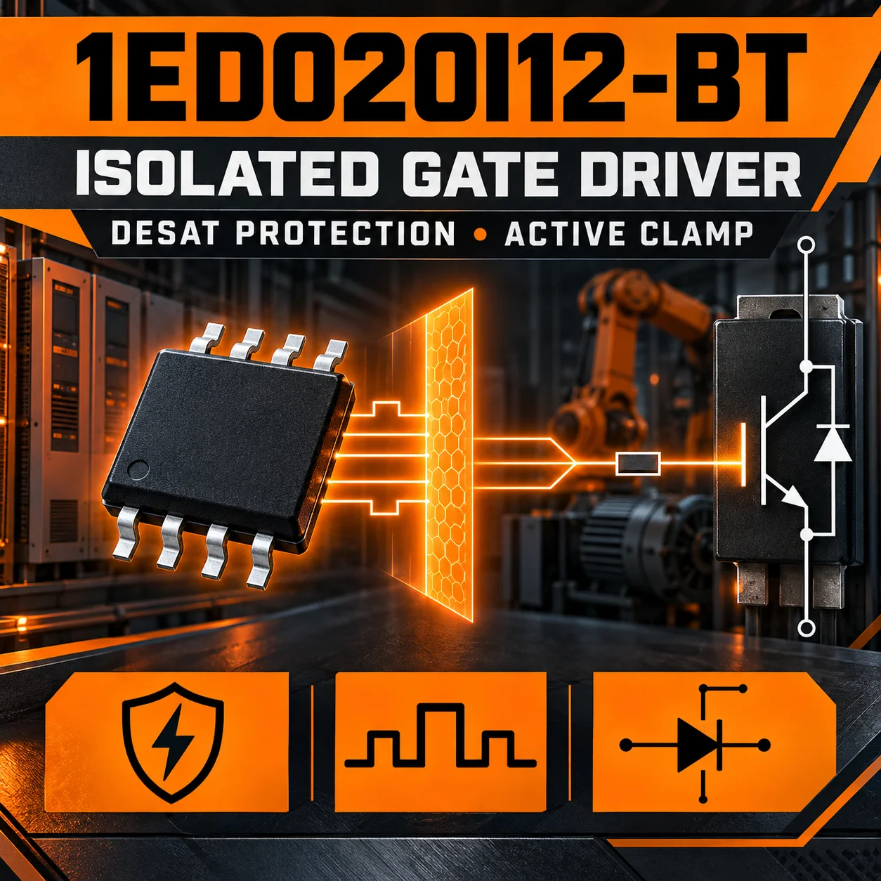 Brand New Original Factory Direct Sale 1ED020I12-BT Electronic Component