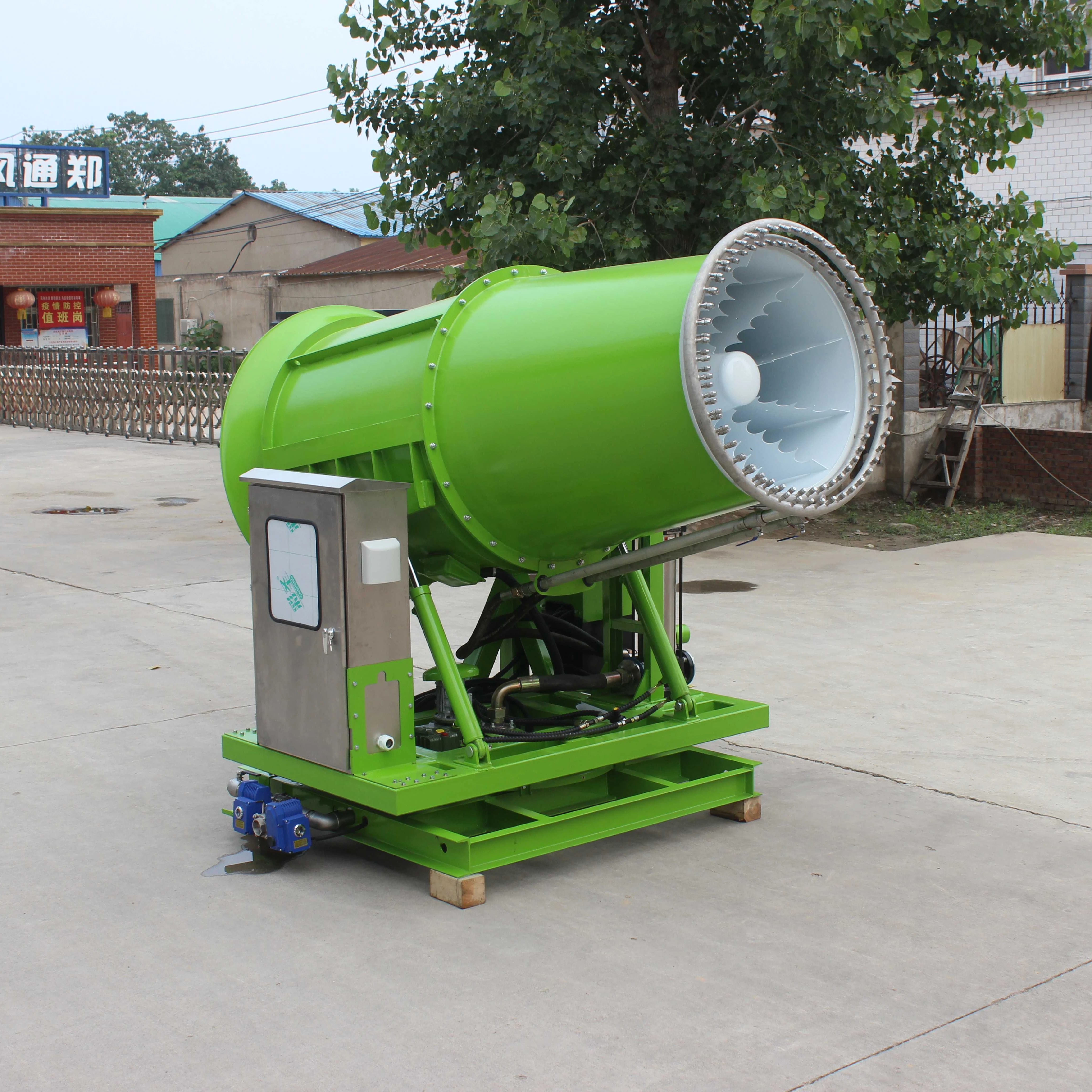 für Staubunterdrückung beim Aufbau, Abbruch, umweltfreundliche Staubkontroll-Nebelkanone