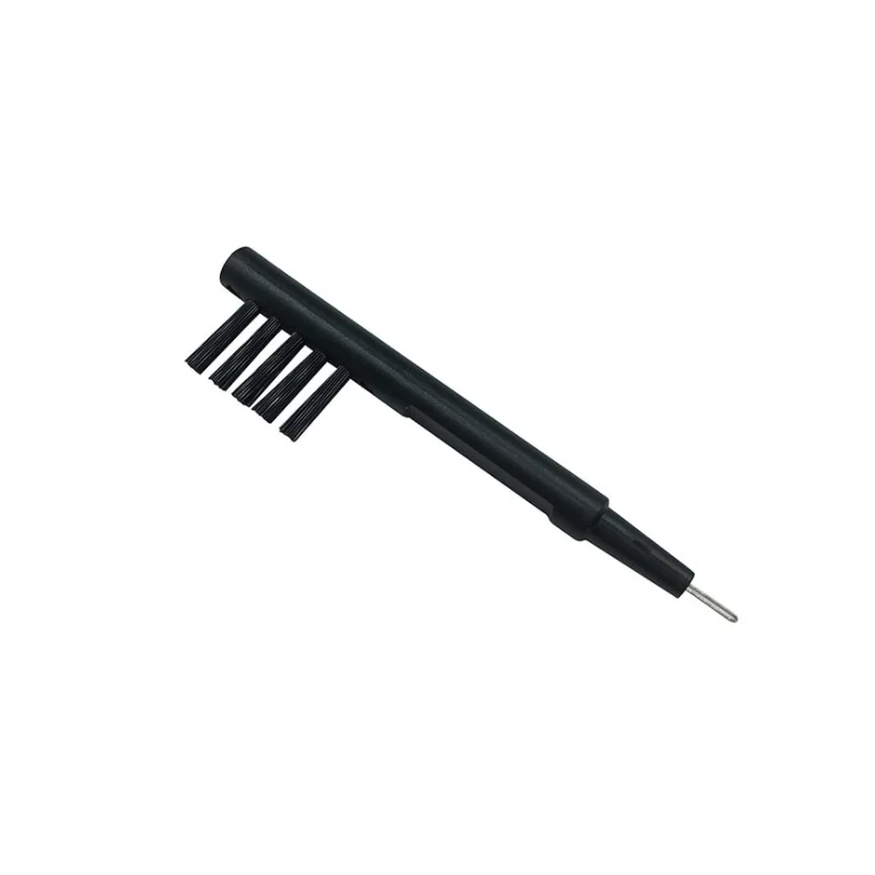 100 Pieces Hearing Aid Accessories Cleaning Brush U-shaped Hook To Adjust The Sound With Magnet Cleaning Brush 5/6/7 Holes