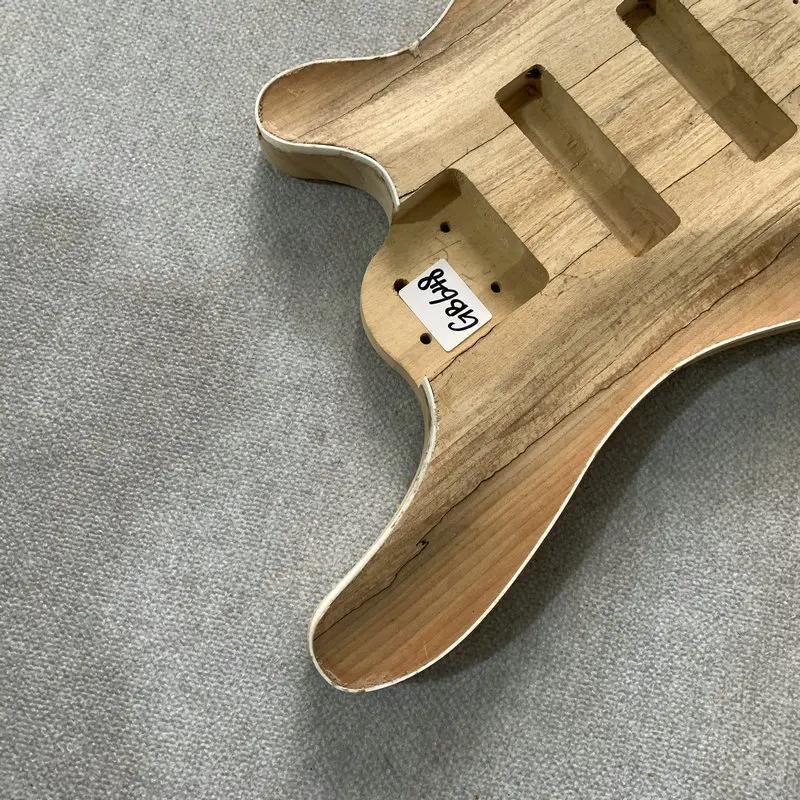 Custom Order  5 Strings Electric BASS Body Active PickupsBasswood With Maple  String Through for Replace and Luthier GB648