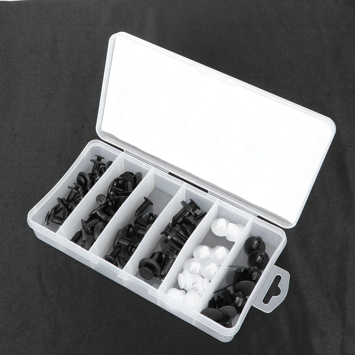 

50pcs Car Mudguard Fastener Durable Rivet Push Pin Bumper Rivet Moulding Retainer Clip Suitable Car Bumpers Long Lasting Use