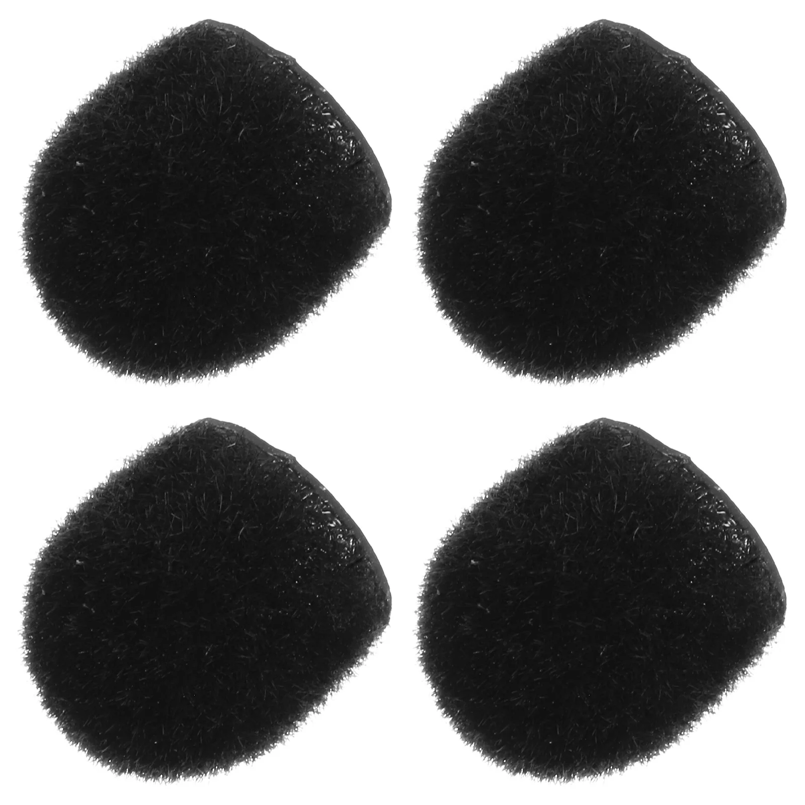 Puntas de repuesto para lápiz óptico negro, puntas de tela flocadas de alta precisión para tableta con pantalla táctil, pizarra interactiva fina, 4 Uds.