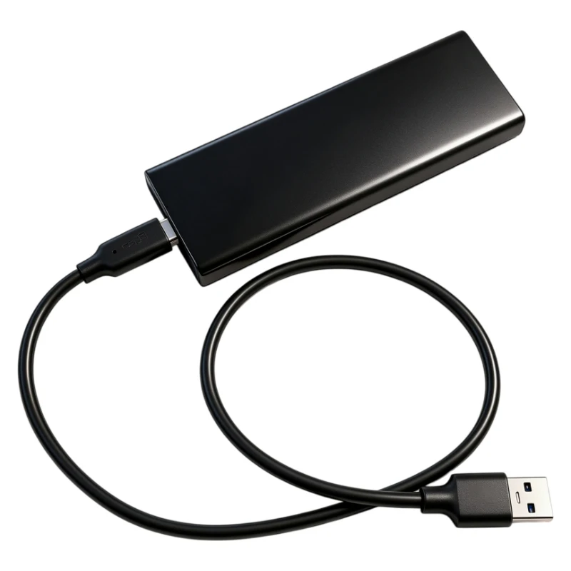 SSD Enclosure USB 3.2 Gen 2 10Gbps External Case JMS580 Chip For Macbook Air 2012 A1425 1398 1465 1466 Aluminum Portable SSD Box
