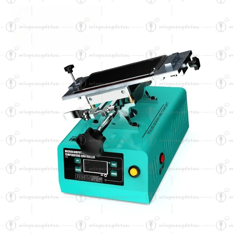 RF4 Curved Screen Separator, RF-FREEDOM Vacuum Heating Disassemble Machine, 360° Rotating LCD Touch Screen Repair Tool