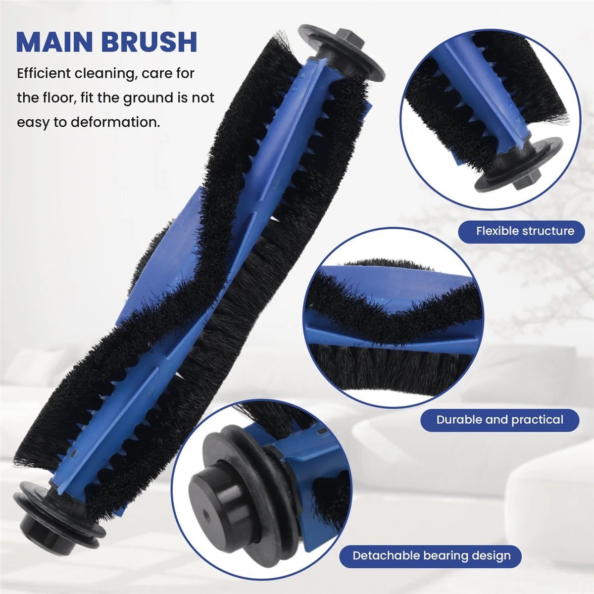 B26B Replacement Parts for Eufy RoboVac 11S, RoboVac 15C, 25C, 35C, RoboVac 12, RoboVac 30, RoboVac 15T Vacuum Cleaner