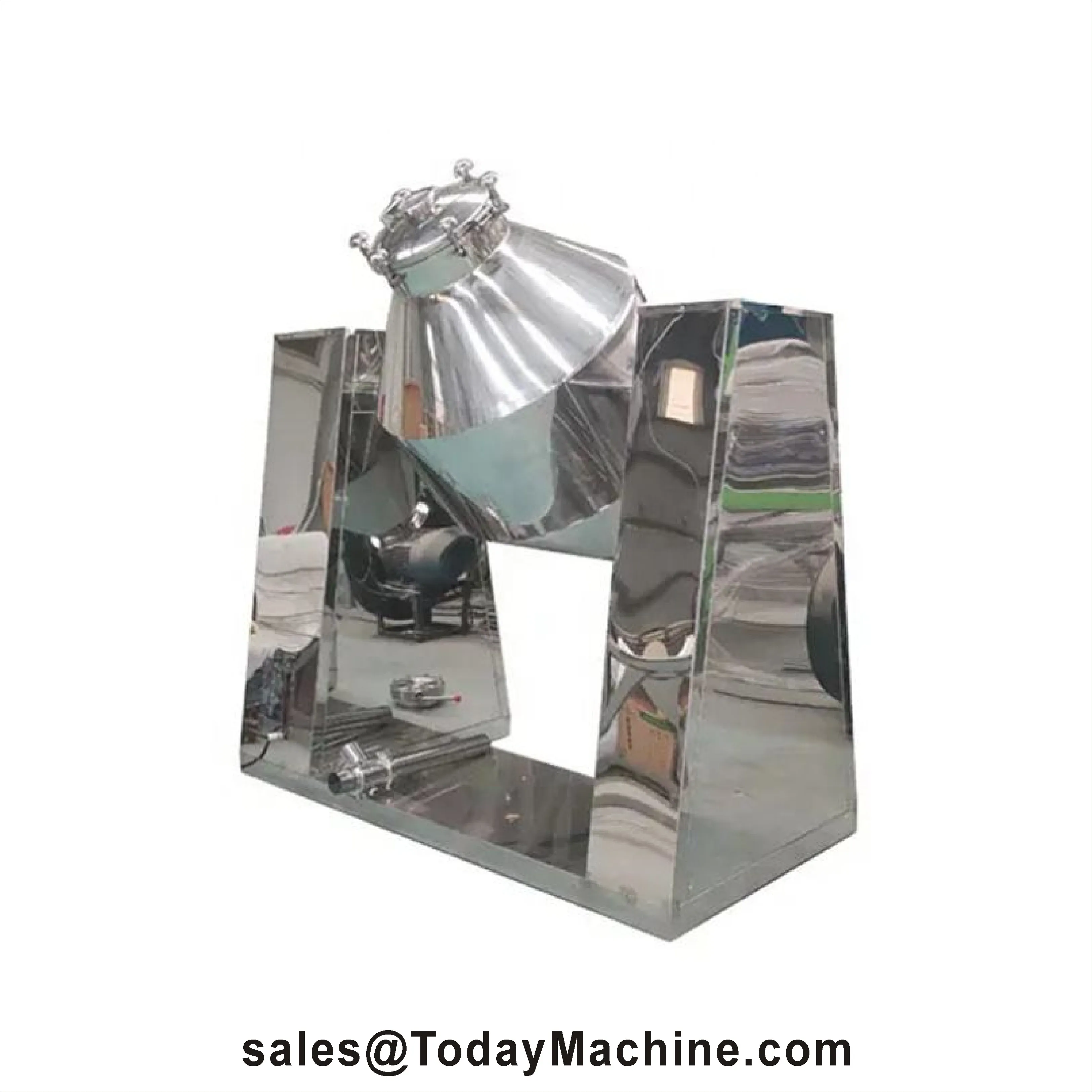 

Миксер для порошка из нержавеющей стали, вертикальный электрический двухконусный миксер