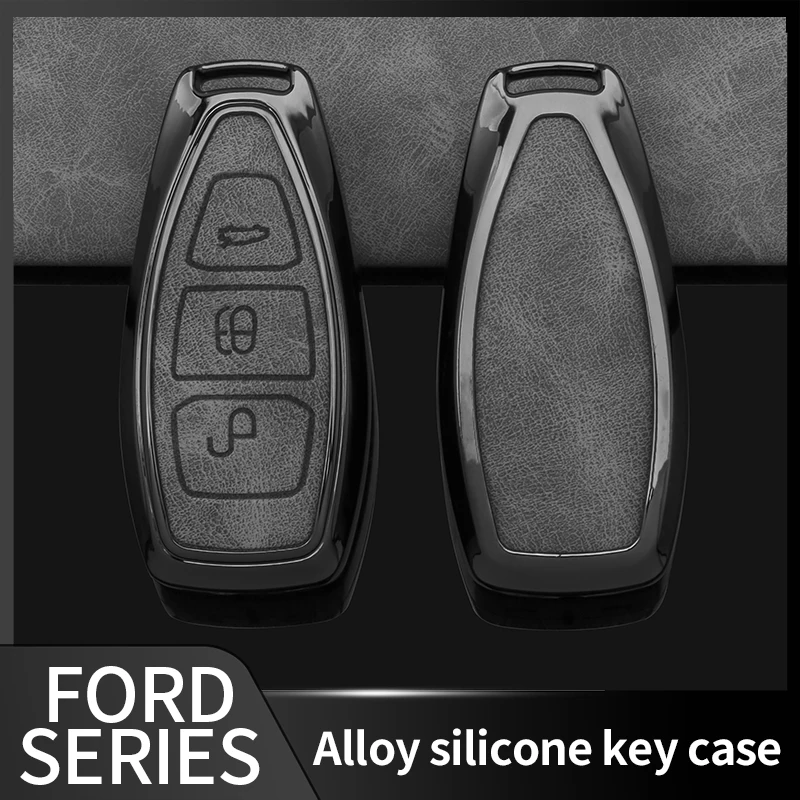 Autoschlüsselhülle für Ford Focus 3 4 ST Mondeo MK3 MK4 Fiesta Fusion Kuga 2013 2014 2015 2017 Schlüsselanhänger – Detail 9