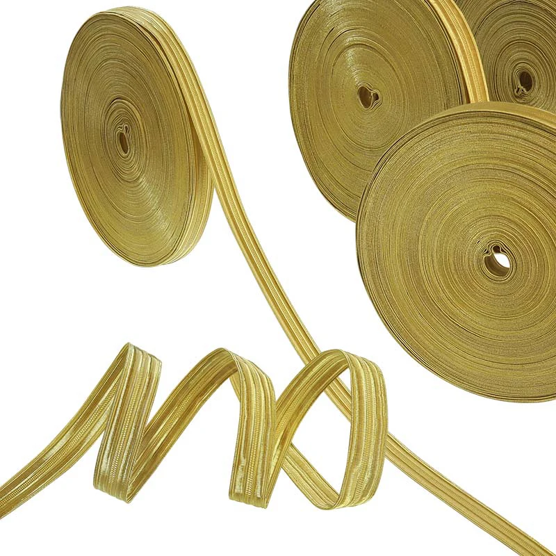 Elite Gold Metallic Braid #9 - Professional Attire, Air/Sea Crew Uniforms, Security Wear & Premium Decor