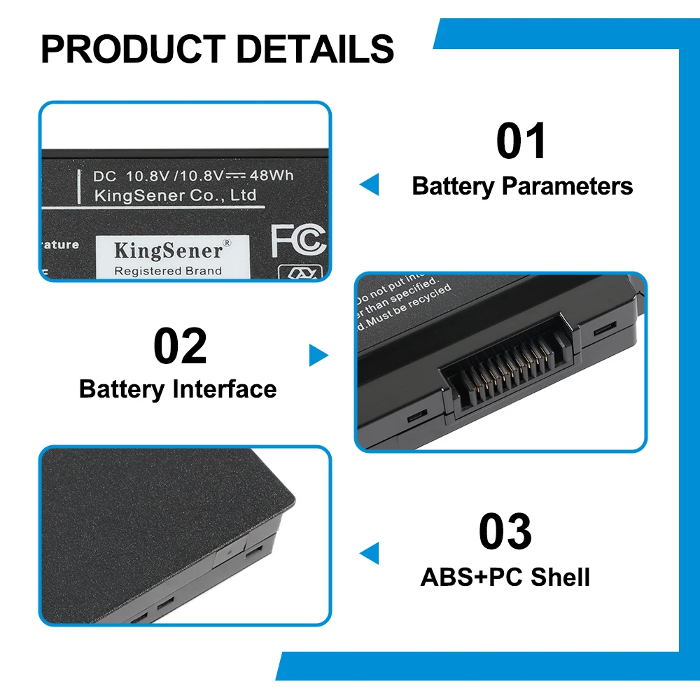 KingSener PA3817U-1BRS PA3817U Battery For Toshiba Satellite A660 C640 C600 C650 C655 C660 L510 L630 L640 L650 L670 L770 PA3818U