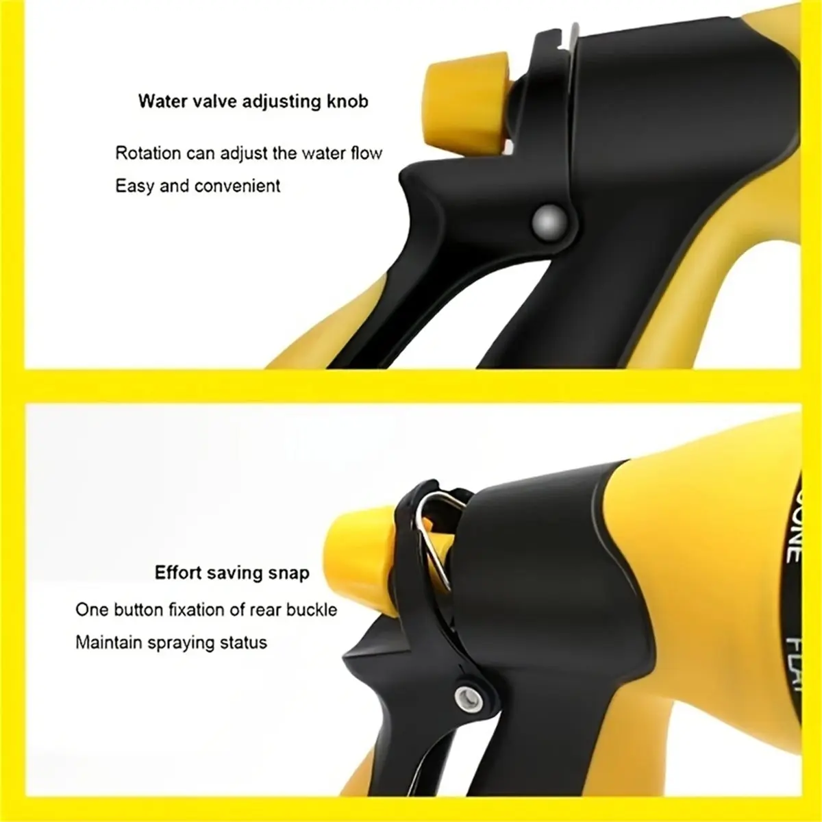 1PC8 Function Garden Water Sprinkler Garden High-Pressure Car Washing Water Garden Watering Sprinkler