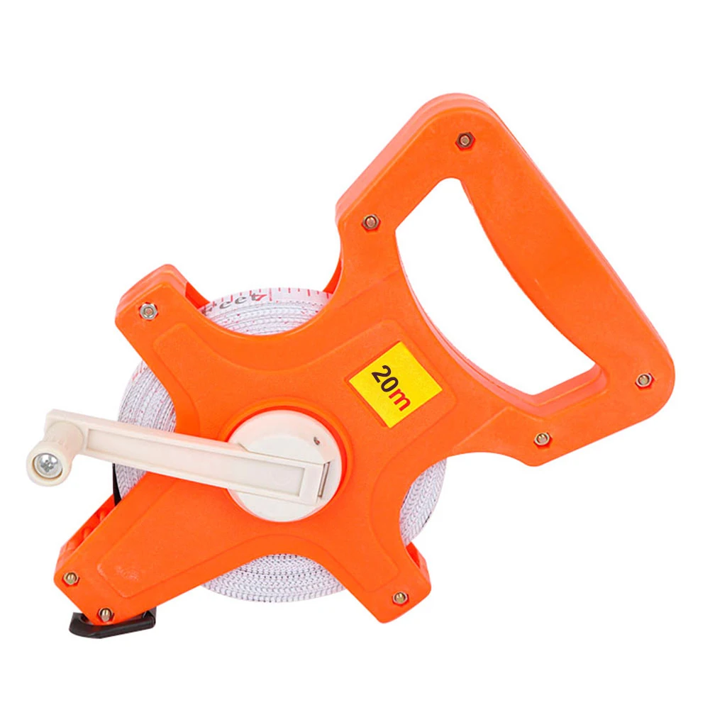 

Vinyl Fiberglass Tape Measure Designed for Engineers and Outdoor Projects with Measurement Capacity up to 100 Meters
