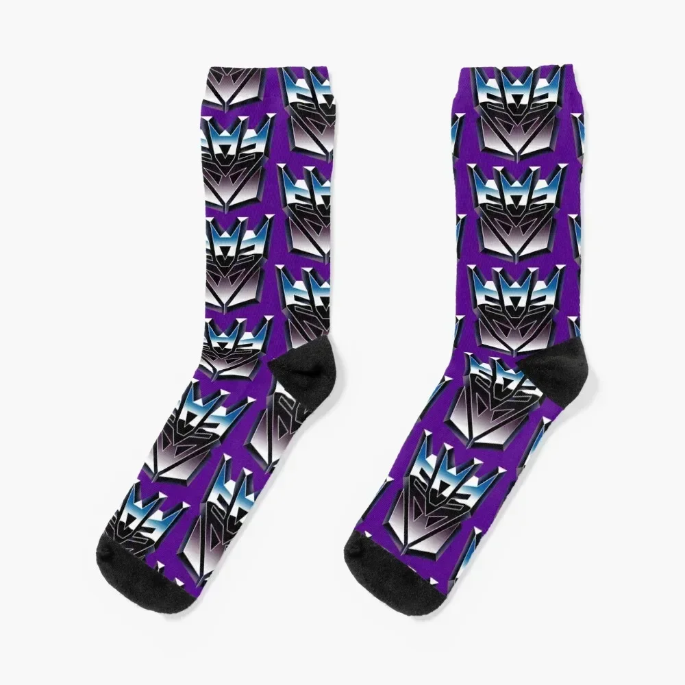 Decepticon Emblem Socks funny gifts Thermal man winter FASHION Women's Socks Men's