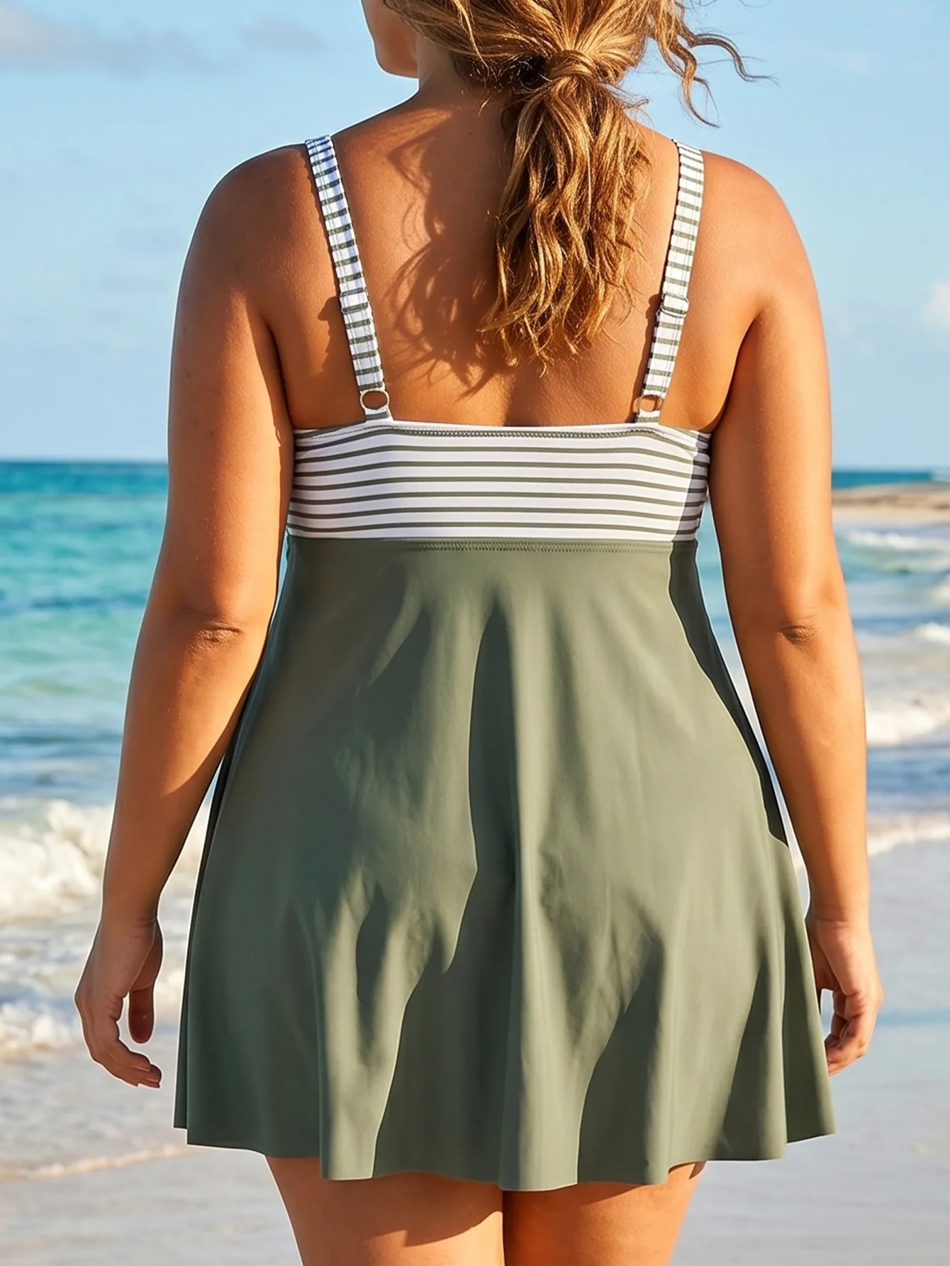 Tankini talla grande vista frontal