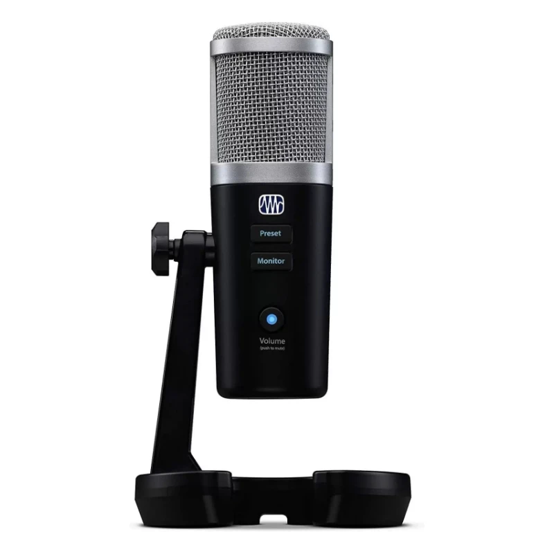 PreSonus Revelator Professional USB Large-Diaphragm Cardioid Condenser Microphone with Omnidirectional Pickup for Live Streaming