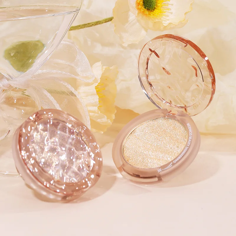 WODWOD Three-dimensional High-gloss Powder Fine Glitter Pearlescent Repair Volume Brighten Nose High Disc