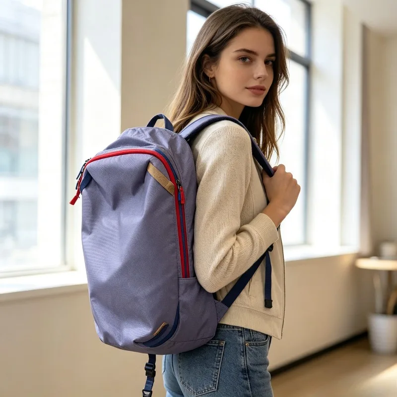 2026 New 20L Canoe Dopamine Outdoor Backpack Fashionable and Personalized Large Capacity Leisure Travel Backpack