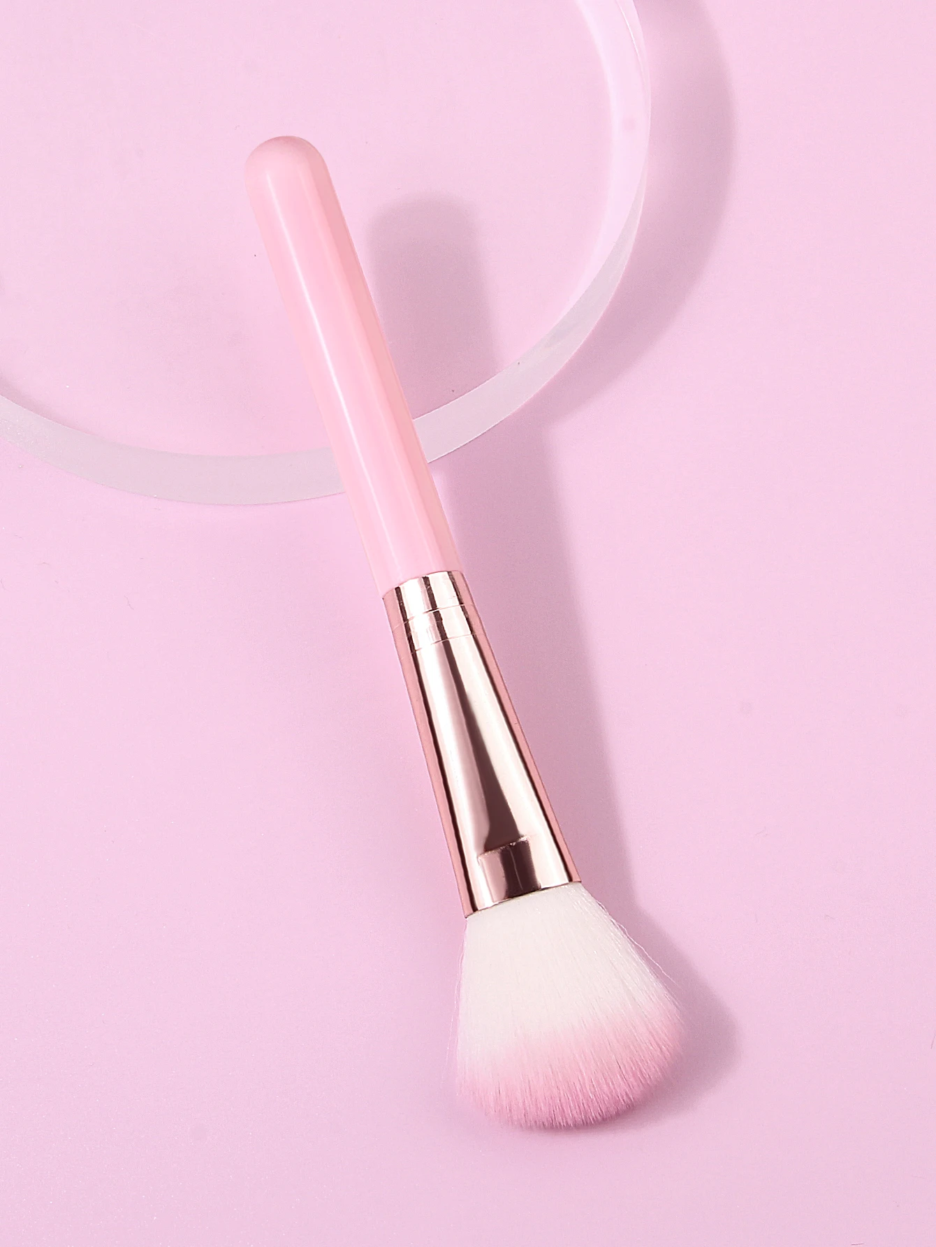 1 Stück multifunktionaler Rougepinsel, Gesichts-Make-up-Pinsel, Wischpinsel und Highlight-Pinsel – unverzichtbare Make-up-Tools für Anfänger