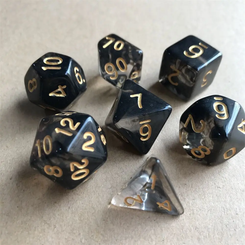 Dados poliédricos D&D multifacéticos para TRPG – Accesorio de juego - imagen 2