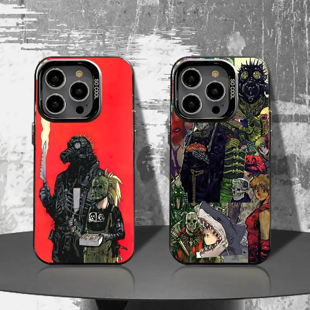 

D-Dorohedoro Phone Case For iPhone 16,15,14,13,12,11,Pro,XS,Max,Plus,Mini,SE4,E Black Matte Shockproof Cover