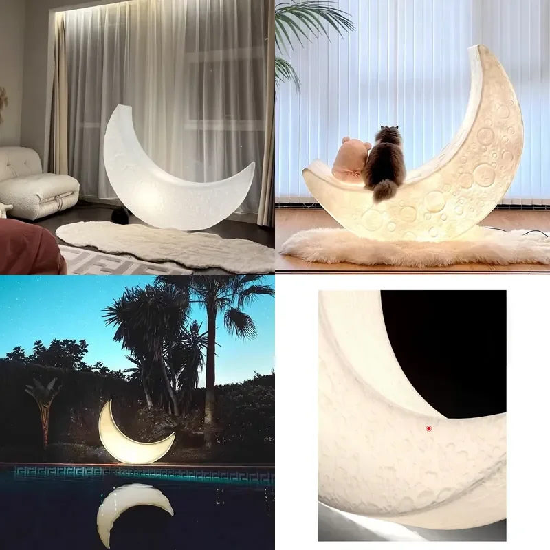 Outdoor Floor Lamp Waterproof Garden Lawn Light Moonlight Villa Courtyard Landscape Lighting Atmosphere Camping Decor