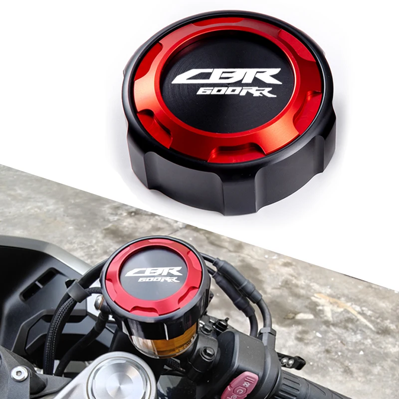 For HONDA CBR600RR CBR 600 RR 600RR 2007 2008-2023 Accessories Motorcycle front brake fluid tank cap and engine oil filling port