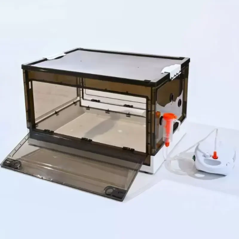 Foldable Pet Drying Box for Dogs Cats Breathable Grooming Tent Portable Hair Dryer Cage Quick Dry Bathing Accessories Home
