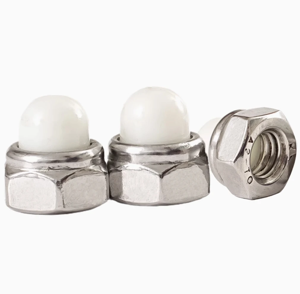 

1000pcs M6 nylon cap nut