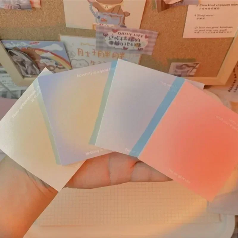 50Sheets/pack Memo Pad Large Capacity Message Notes Decorative Kawaii Check List Office Stationery Supplies Check List