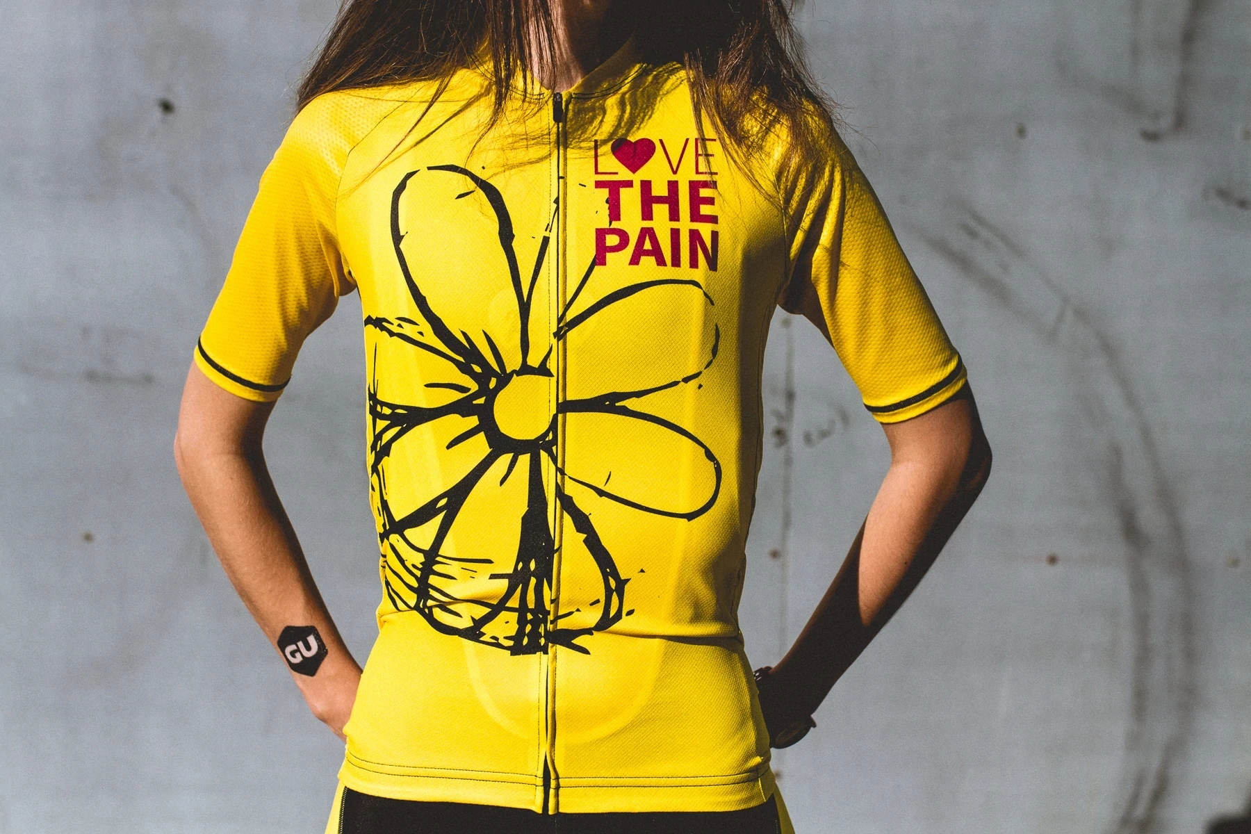 Love The Pain Damska koszulka kolarska z krótkim rękawem Summer Usa Road Bike Riding Quick Dry Shirt Maillot Ciclismo Oddychająca odzież