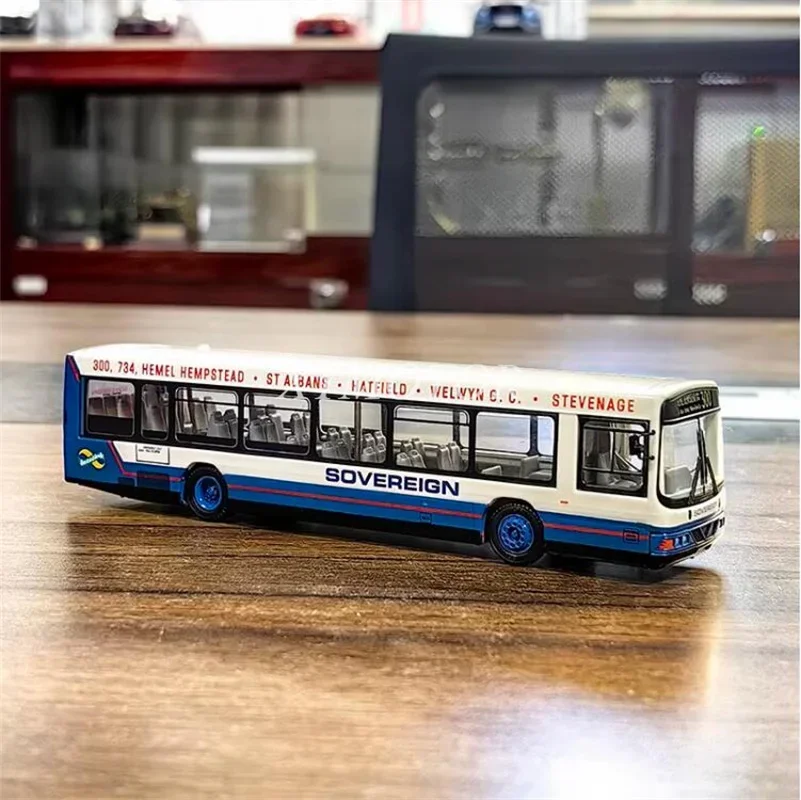 CORGI 1/76 para Volvo B10B London City Bus Diecast modelo autobús coche naranja/azul juguetes regalos Hobby exhibición adornos colección