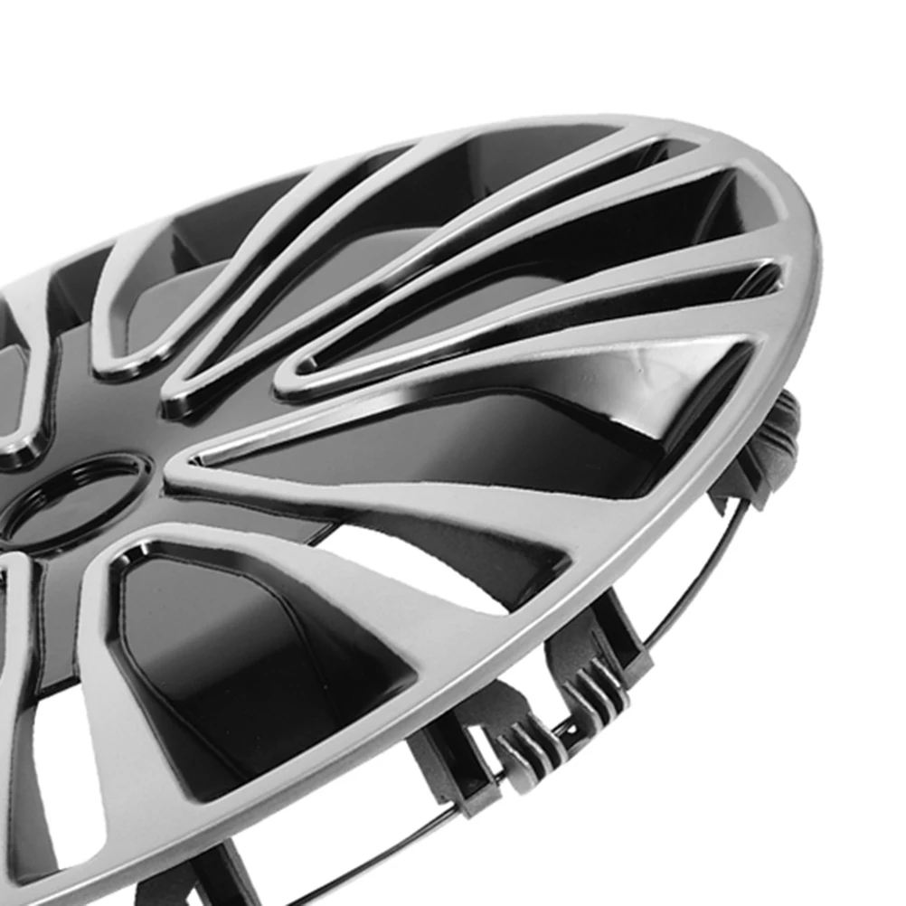 

2pcs Wheel Hub Cover Decoration Stylish Universal Fit 13 Inch Durable Car Hub Cap Truck Automotive Hubcap Replacement Rim