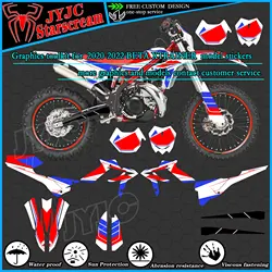 Graphic Kit for  2020 2021 2022 BETA XTRAINER 150 200 250 300 350 400 450 Motorcycle Decal Stickers