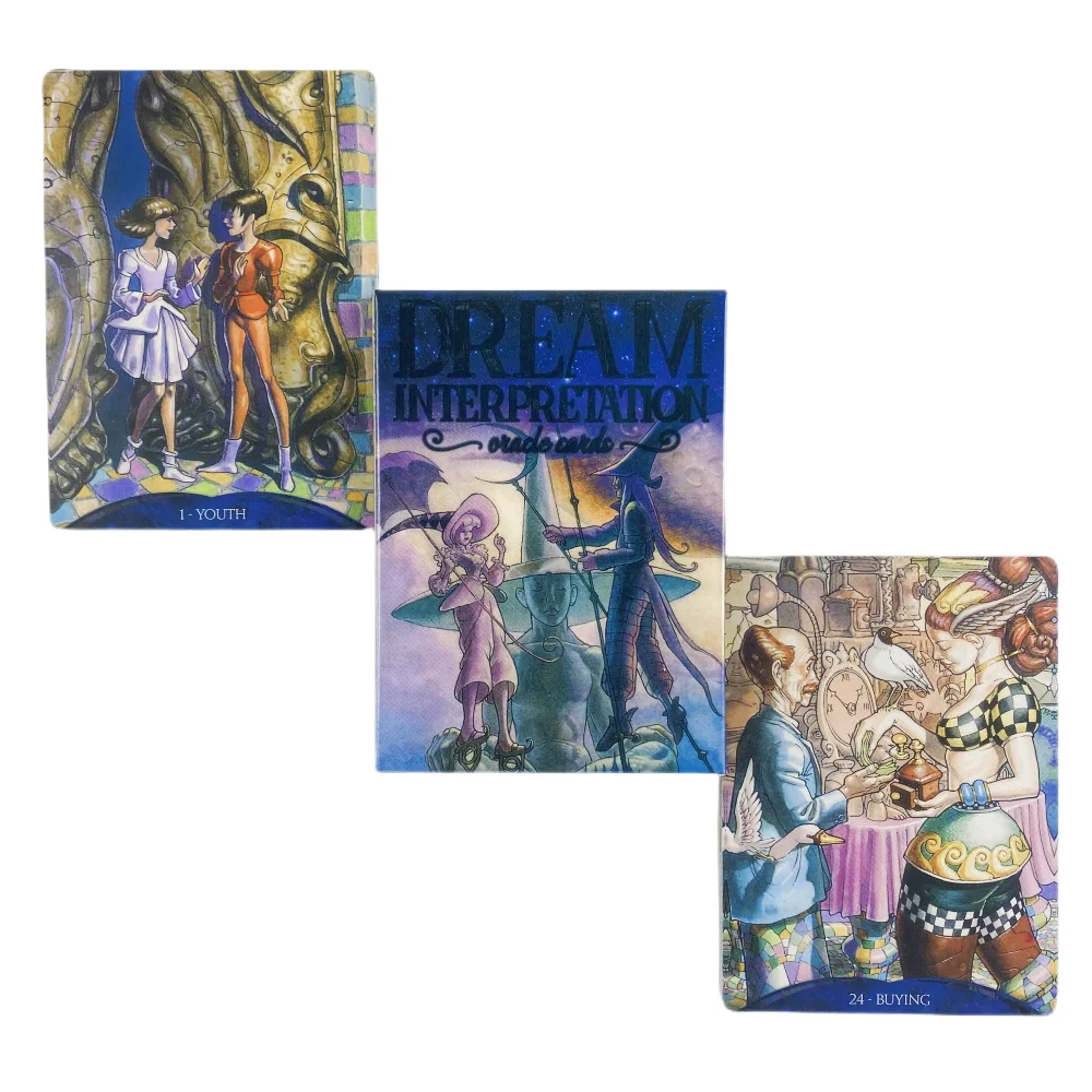 

Dream Interpretation oracle Tarot cards
