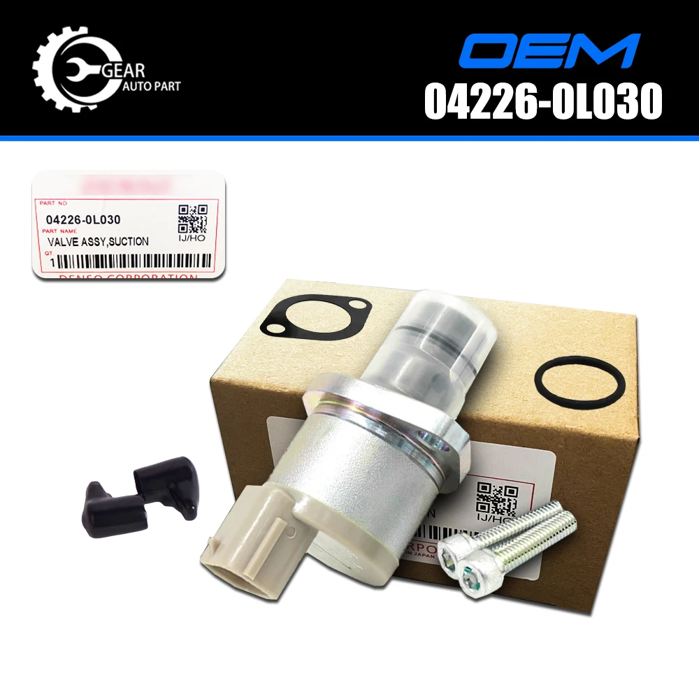 

NEW original Pressure Fuel Pump Suction Control SCV Valve OEM 04226-0L030 294200-0300 2940090250 Ttoyota Auris Avensis Corolla