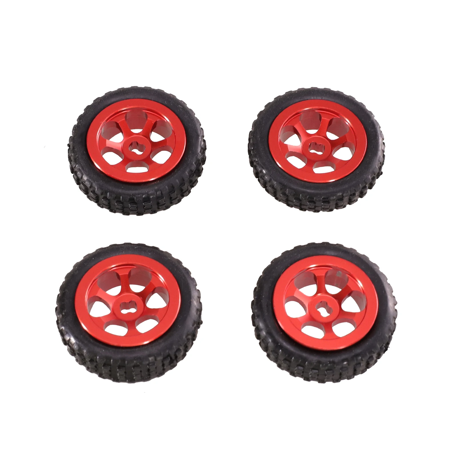 Wltoys-リモートコントロールカー用金属部品ハブタイヤ、k989、k969、284131、284161、284010、1/28 rc、4wd