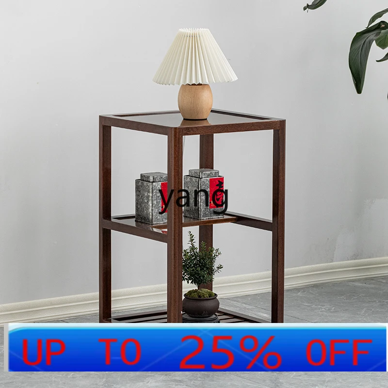 

Lh Tea Table Side Cabinet Electric Tea Stove Stand Solid Wood Tea Table Ebony Sofa Side Cabinet
