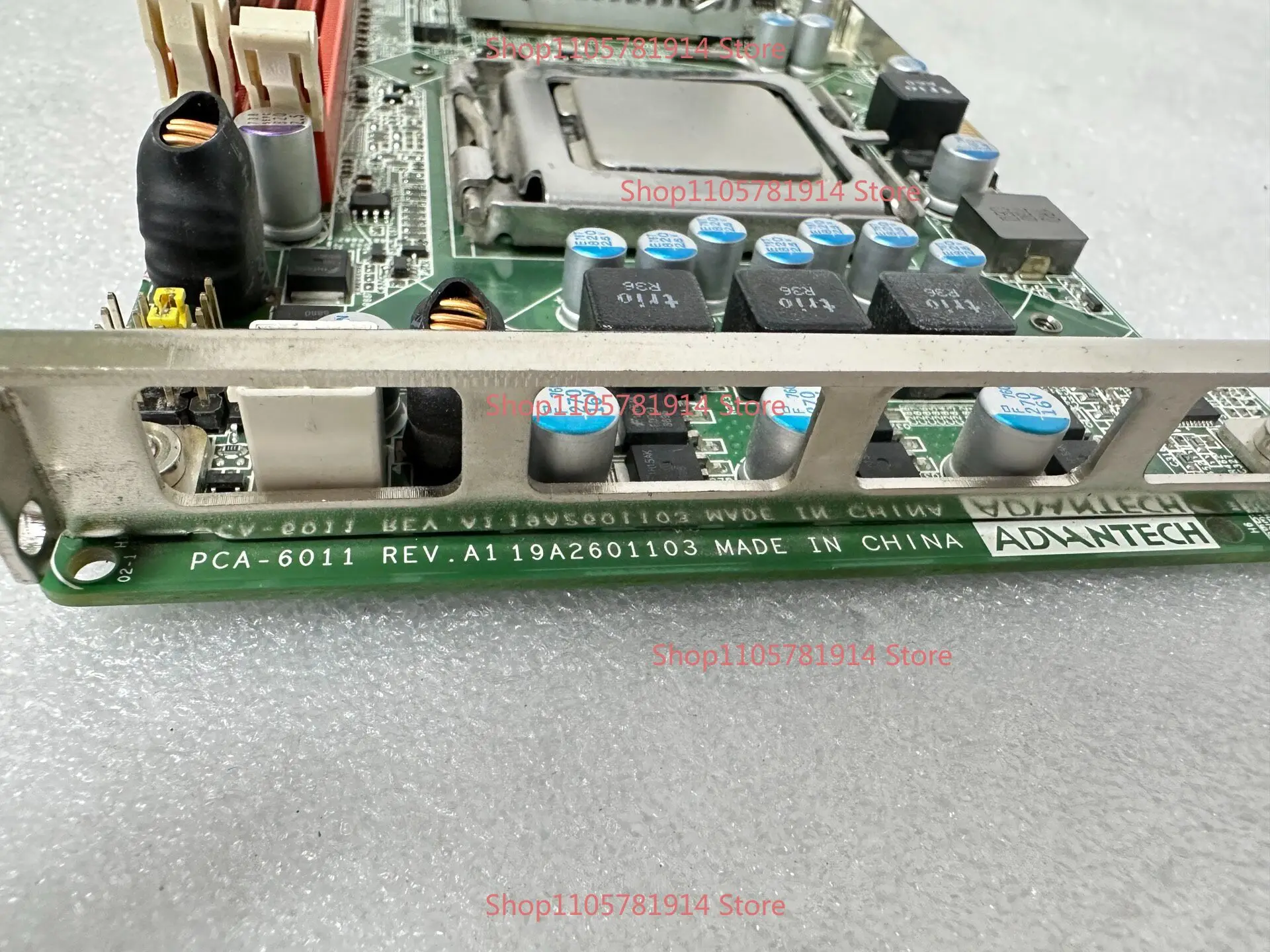 For Advantech Pca-6011g2 PCA-6011 Dual Network Industrial Control Main Board, Send Memory and CPU