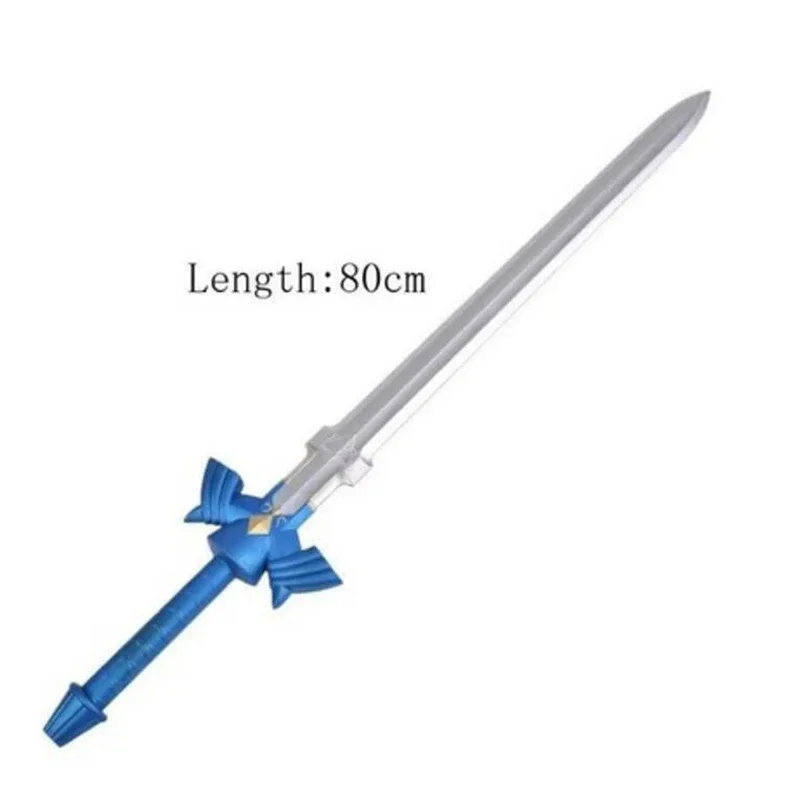 1: 1 a espada preta ver. 80cm link cosplay plutônio arma espada prop halloween role play figura de ação brinquedo seguro