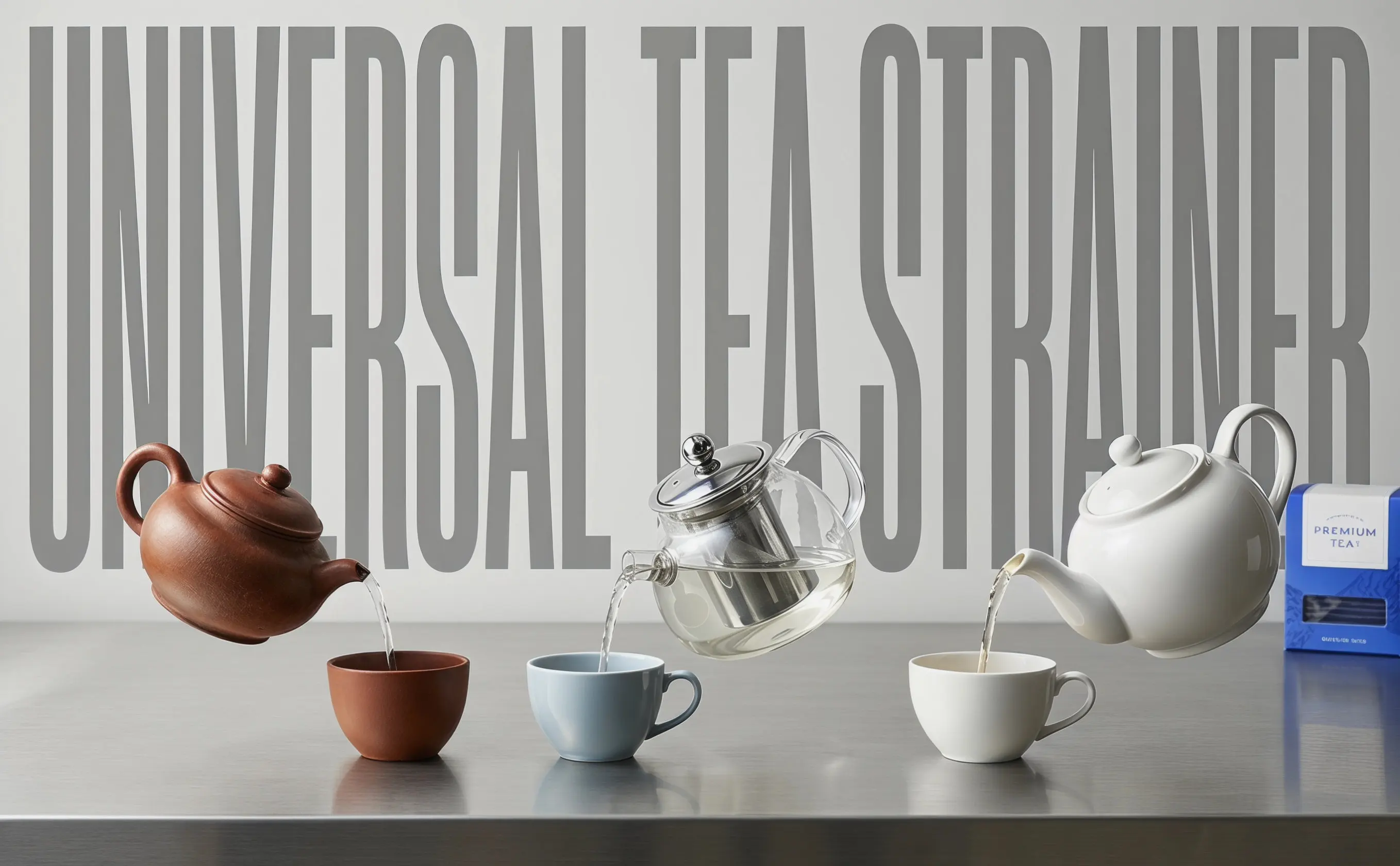 3Pcs Stainless Steel Tea Filter Strainer Teapot Infuser Replacement Mesh Insert Diffuser Reusable Tool
