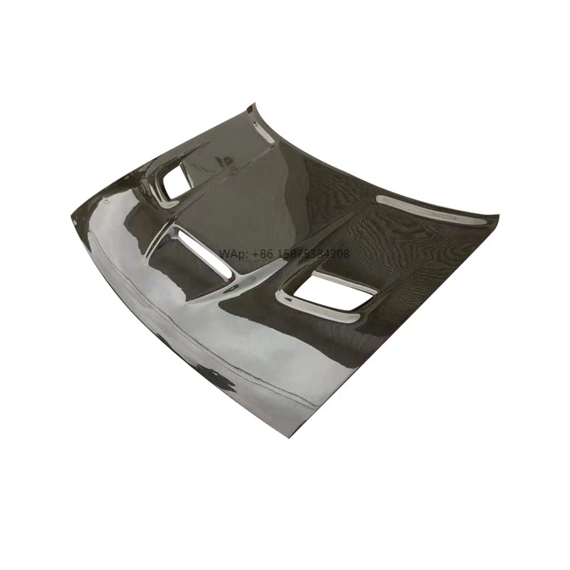 

Комплект кузова автомобиля, крышка капота двигателя из углеродного волокна для Challenger, вентиляционное отверстие, передний капот, внешние аксессуары, ремонт