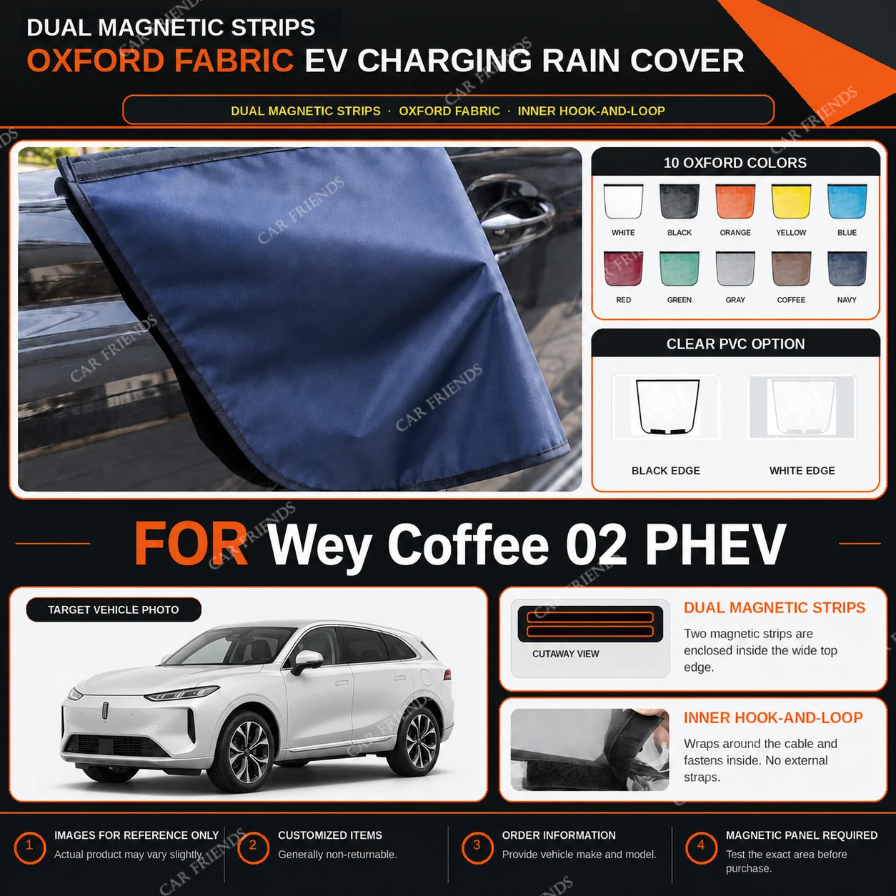 capa-de-chuva-para-porta-de-carregamento-ev-wey-coffee-02-phev-em-tecido-oxford-com-tiras-magneticas-duplas-impermeavel-para-carregamento-externo