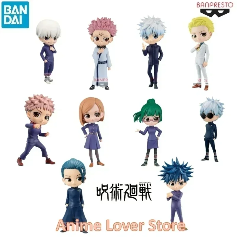 Bandai Original Q Posket Jujutsu Kaisen Itadori Yuji  Satoru Gojo Geto Suguru Fushiguro Megumi Nanami Kento Anime Figures