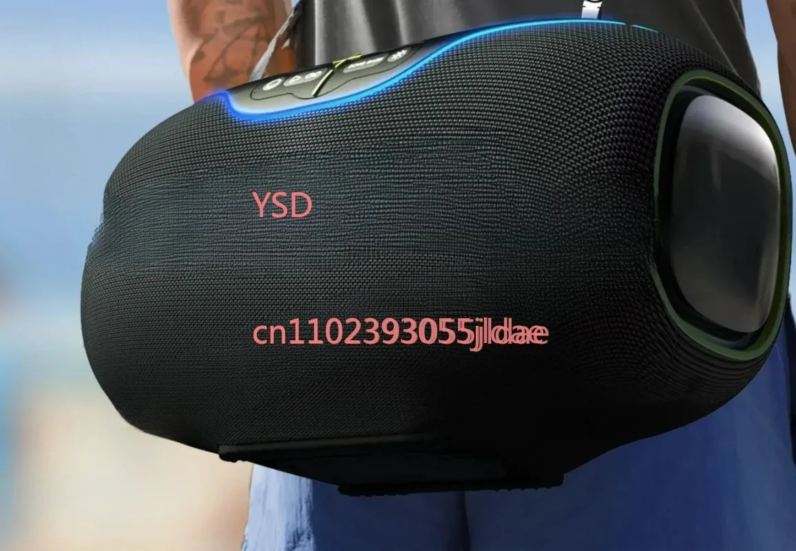 Outdoor Portable A80 Subwoofer Speaker IPX6 Waterproof RGB Fashion Light Battery Powered