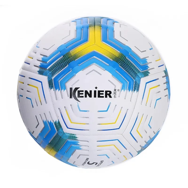 

New High Quality Soccer Balls Football Size 5 Machine-Stitched PVC Team Match Sports Goal Training Futbol Bola De Futebol