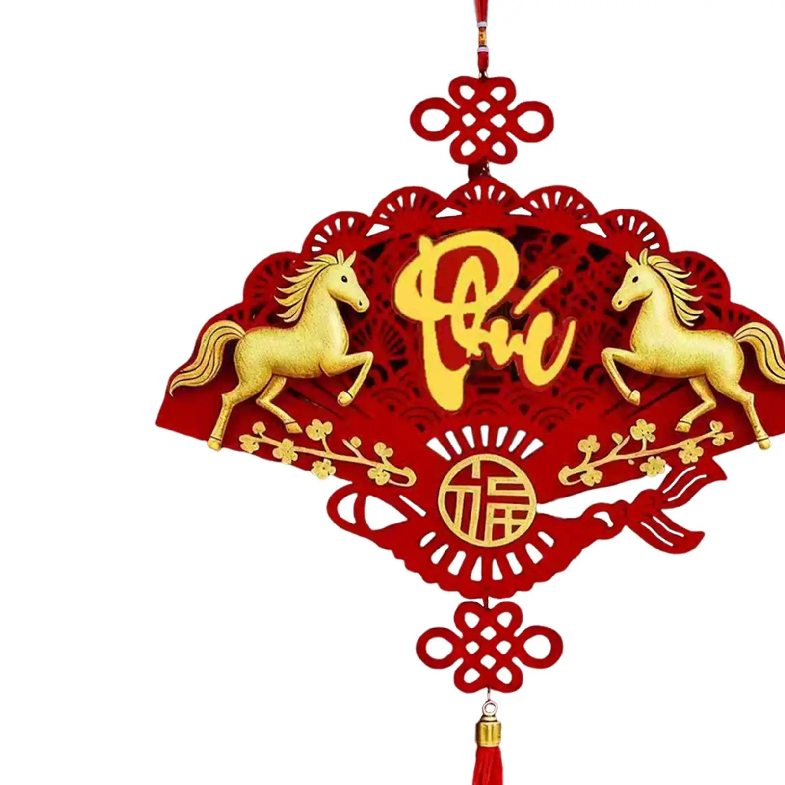 زينة السنة الجديدة الفيتنامية مع علامة معلقة لمدخل الكلمات المباركة لغرفة الطعام، المدخل، النافذة #5