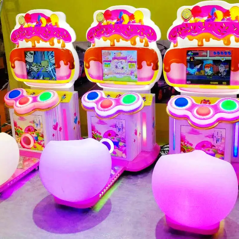 Coin-operated drumming music game machine, indoor playground ticket redemption arcade game machine